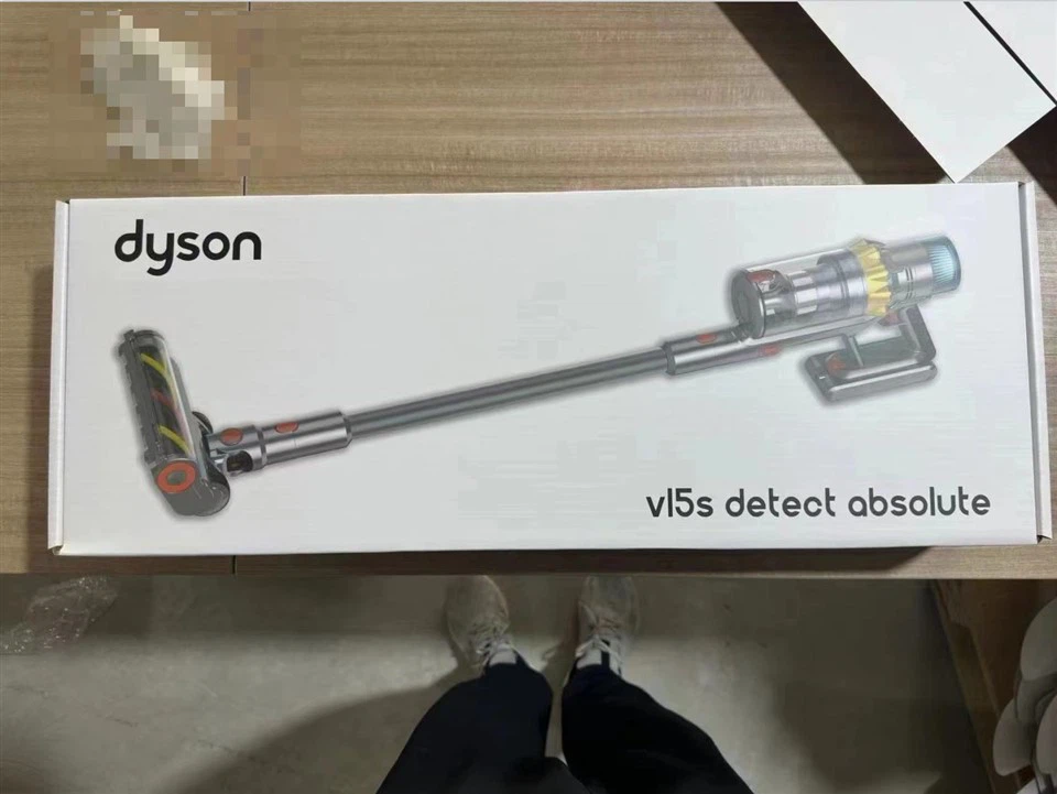 „Dyson V15s Detect Absolute“.